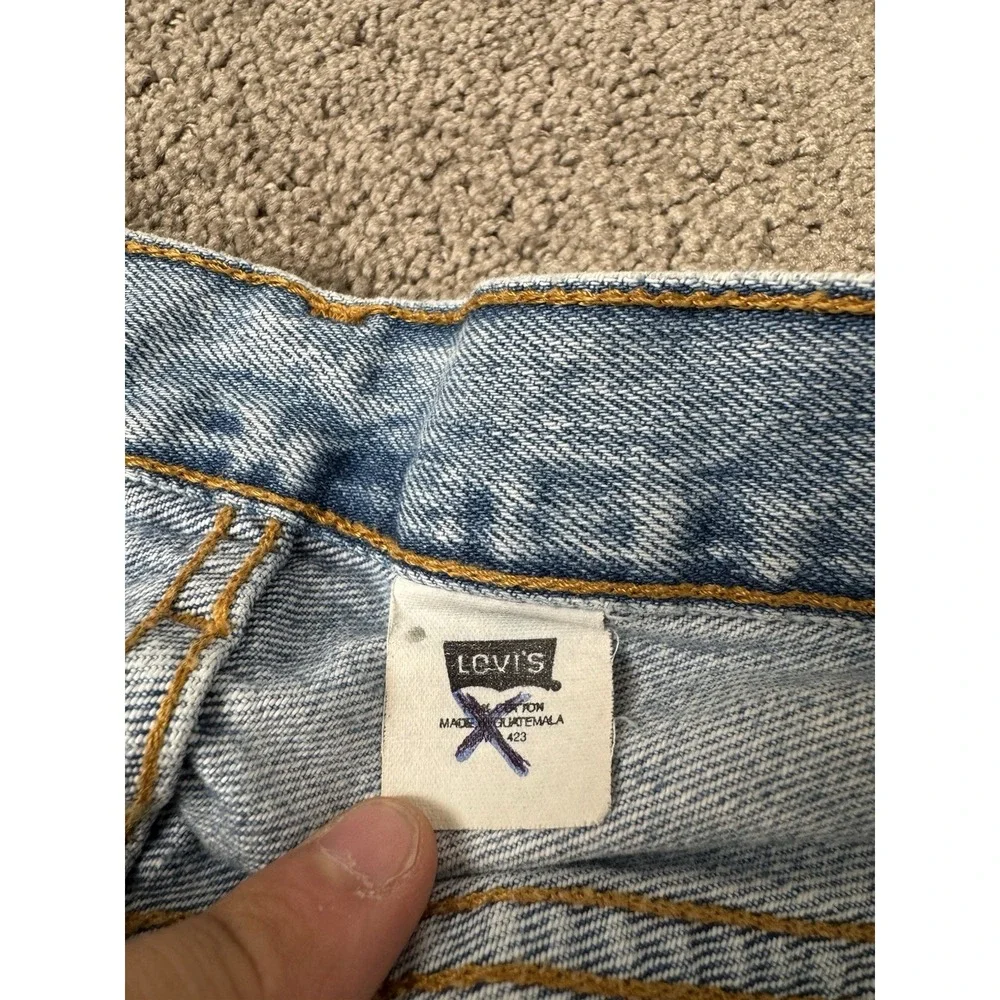 Vintage Mens Jeans 90s‎ Levi's 501 Made in USA Streetwear, Size W38 L30